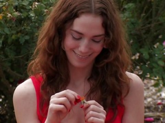 Young chick Sammy Grand likes when a friend drills her wet pussy