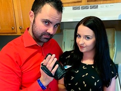 Two hot dolls Gabi Gold and Emma Secret are getting fucked