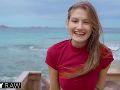 Tushy Raw Anal Model Waits all Day to have her Bootie Stuffed by Huge Cock