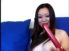 This Asian doll is without a doubt a hot slut and she loves lesbian sessions