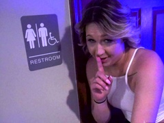 Chad picks up horny chick and fucks her in the toilet