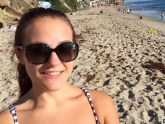 Monica Taylor screwed deep in her tight pussy in a doggy position