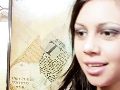 Karma and Alyssa lesbian sex with toys for Russian teen