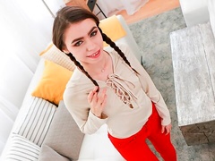 Braided Hair Blowjob