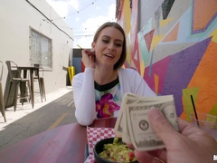 Amazing sex finish with a facial and that was Jill Kassidy's wish