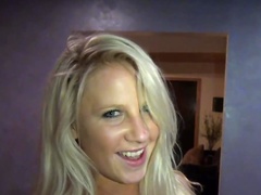 A couple of college chicks are having sex with their male friend